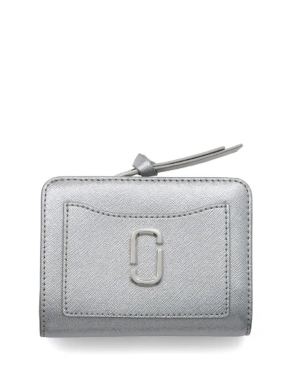 Marc Jacobs The Snapshot Wallet, Silver, New with Tags